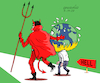 Cartoon: Road to hell. (small) by Cartoonarcadio tagged environments temperatures global warming