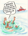 Cartoon: seenotrettung (small) by Petra Kaster tagged immigration,gewalt,rechtsradikale,fremdenhass,ertrinken,meer,wasser,humanität,seenotrettung,politik,fremdenpolitik,migration,demokratie