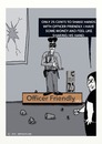 Cartoon: Shake the hand machine (small) by tonyp tagged arp,riots,police,shake,hand,arptoons