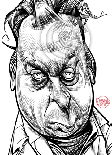 Cartoon: Christopher Hitchens (medium) by Russ Cook tagged marxism,marxist,socialist,labour,trotskyist,trotsky,atheism,atheist,theresa,mother,young,to,letters,great,not,is,god,contrarian,journalist,writing,essay,polemic,public,debate,debater,polemicist,essayist,author,writer,hitchens,christopher
