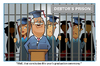 Cartoon: Student Debt in the USA (small) by carol-simpson tagged debt,students,usa,debtors,prison
