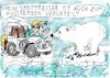 Cartoon: aussterben (small) by Jan Tomaschoff tagged umwelt,autos,eisbär