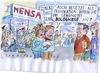 Cartoon: Bologna (small) by Jan Tomaschoff tagged studentenstreik,uni,studium,bildung,bachelor,bologna