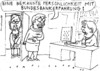 Cartoon: Bundesbank (small) by Jan Tomaschoff tagged bundesbank,sarrazin