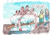 Cartoon: Geschenk (small) by Jan Tomaschoff tagged wahlen,versprechen,politiker