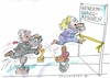 Cartoon: Rennen (small) by Jan Tomaschoff tagged bürokratie,genehmigungen,schnelligkeit