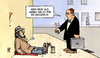 Cartoon: Basiskonto (small) by Harm Bengen tagged bettler,banken,sparkassen,basiskonto,obdachlose,wohnungslose,asyluchende,geld,harm,bengen,cartoon,karikatur