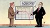 Cartoon: Bruttoinlandsprodukt (small) by Harm Bengen tagged bruttoinlandsprodukt,bip,statistisches,bundesamt,wirtschaft,konjunktur,rezession