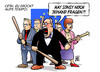Cartoon: EU und Ceta (small) by Harm Bengen tagged ceta,eu,tempo,gewalt,freihandelsabkommen,europa,kanada,fragen,baseballschlaeger,wallonien,harm,bengen,cartoon,karikatur