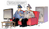 Cartoon: Generaldebatte für Generäle (small) by Harm Bengen tagged sondervermögen,generaldebatte,bundestag,bundeswehr,safe,geld,general,generäle,tv,ukraine,krieg,harm,bengen,cartoon,karikatur