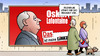 Cartoon: Lafontaine 2012 (small) by Harm Bengen tagged lafontaine,oskar,2012,wahl,parteivorsitzender,dejavu,plakat,lindner,fdp,hund,waehler,linke,partei,ernst,bartsch,wagenknecht