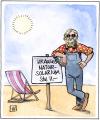 Cartoon: Natursolarium (small) by Harm Bengen tagged solarium