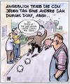 Cartoon: Sau durchs Dorf (small) by Harm Bengen tagged sau,dorf,pofalla,cdu,wahlkampf,generalsekretär,treiben,polemik