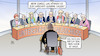 Cartoon: Scholz vor U-Ausschuss (small) by Harm Bengen tagged scholz,finanzminister,wirecard,skandal,aufsicht,bafin,irrtum,name,hase,untersuchungsausschuss,trennscheiben,harm,bengen,cartoon,karikatur