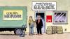 Cartoon: SPD-Konzept Pandemie (small) by Harm Bengen tagged spd konzept pandemie wahl wahlkampf steinmeier kanzlerkandidat chancen umfragewerte schweinegrippe virus niesen grippe lieferung niespulver