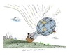 Cartoon: Deutsche Wirtschaft schrumpft (small) by mandzel tagged wirtschaft,schrumpfung,habeck,deutschland