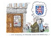 Cartoon: Jeckenzeit in Thüringen (small) by mandzel tagged thüringen,narren,jeckenregierung,cdu