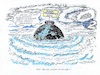 Cartoon: Klimaschutz (small) by mandzel tagged klima,kohlendioxyd,menschheit,erwärmung,umwelt,gletscherschmelze