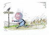 Cartoon: Neues Jahr - die alten Sorgen... (small) by mandzel tagged jahreswechsel,kriege,hoffnungen,welt