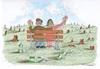 Cartoon: Waldsterben (small) by mandzel tagged waldsterben,borkenkäfer,klima,natur,krankheiten,profitgier