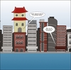 Cartoon: Japanime cartoons and buildings (small) by BinaryOptions tagged binary,option,options,trading,trade,building,towers,japan,anime,optionsclick,business,financial,editorial,cartoon,comic,webcomic,japanese