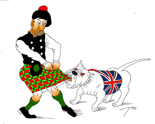 Cartoon: Scotch (medium) by tunin-s tagged scotch