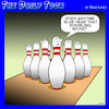 Cartoon: Bowling ball (small) by toons tagged bowling,alley,ball,pins,ten,pin