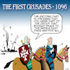 Cartoon: Crusades (small) by toons tagged crusaders,israel,middle,east