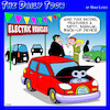 Cartoon: Electric cars (small) by toons tagged electric,vehicles,environmental,cars,battery