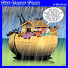 Cartoon: Flood insurance (small) by toons tagged noahs,ark,insurance,bible,stories,flood,animals