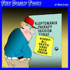 Cartoon: Kleptomania (small) by toons tagged seminars,therapy,kleptomaniac,thief,stealing,house,full