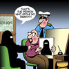 Cartoon: Police artist (small) by toons tagged identity,theft,police,sketch,artist,burqa,burka,religion,islam