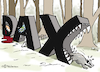 Cartoon: Dax vs. Dachs (small) by Pfohlmann tagged 2019,deutschland,global,welt,naturschutz,artenschutz,wald,waldtiere,wildtiere,verschwinden,aussterben,ausrottung,dax,dachs,profit,wirtschaft,natur,umwelt