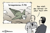 Cartoon: Tarnung (small) by Pfohlmann tagged tarnkappenbomber,merkel,angela,cdu,bundeskanzlerin,zu,guttenberg,csu,afghanistan,einsatz,krieg,bundeswehr,verteidigungsminsiter
