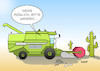 Cartoon: Agrarwende (small) by Erl tagged politik,landwirtschaft,klima,klimawandel,erderwärmung,artensterben,agrarwende,agrarindustrie,biologisch,klimaschutz,mähdrescher,wüste,karikatur,erl