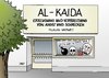 Cartoon: Filiale (small) by Erl tagged terror,terrorismus,al,kaida,osama,bin,laden,angst,schrecken,weltweit,global,filiale,bombe,totenkopf,dynamit