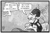 Cartoon: Aufwachen-Polizei! (small) by Kostas Koufogiorgos tagged karikatur,koufogiorgos,illustration,cartoon,wachpolizei,kaiserzeit,pickelhaube,maiziere,innenpolitik,sicherheit,polizei,schlafen,wach,aufgeweckt