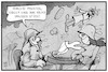 Cartoon: Gelockerte Pfingsten (small) by Kostas Koufogiorgos tagged karikatur,koufogiorgos,illustration,cartoon,aussengastronomie,restaurant,cafe,kellner,gast,wetter,sturm,regen,pfingsten,urlaub