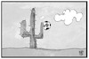 Cartoon: GERMEX (small) by Kostas Koufogiorgos tagged karikatur,koufogiorgos,illustration,cartoon,germex,fussball,sport,mexiko,kaktus,ball,deutschland,nationalmannschaft,platzen,luft,wm,fifa,weltmeisterschaft