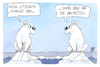 Cartoon: Lützerath und das Klima (small) by Kostas Koufogiorgos tagged lützerath,klima,eisbär,arktis,braunkohle,rwe,räumung