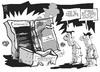 Cartoon: Pressefreiheit (small) by Kostas Koufogiorgos tagged guardian,england,pressefreiheit,demokratie,journalismus,zeitung,presse,snowden,prism,gchq,karikatur,koufogiorgos