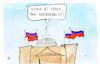 Cartoon: Sahra Wagenknecht (small) by Kostas Koufogiorgos tagged karikatur,koufogiorgos,wagenknecht,russland,putin,bundestag,flagge,fahne,reichstagsgebäude,parlament