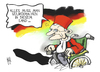 Cartoon: Schäuble (small) by Kostas Koufogiorgos tagged schäuble,bvg,richter,gericht,urteil,esm,euro,schulden,krise,karikatur,kostas,koufogiorgos