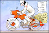 Cartoon: STIKO-Empfehlung (small) by Kostas Koufogiorgos tagged karikatur,koufogiorgos,illustration,cartoon,stiko,impfung,empfehlung,ja,nein,motor,stottern
