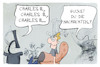 Cartoon: Überdosis Charles (small) by Kostas Koufogiorgos tagged karikatur,koufogiorgos,charles,könig,uk,großbritannien