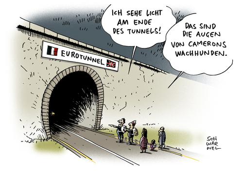 Cameron Plan für Eurotunnel