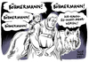 Cartoon: Schmägedicht Böhmermann (small) by Schwarwel tagged schmähgedicht,streit,böhmermann,erdogan,satire,einstweilige,verfügung,game,of,thrones,wolf,gericht,karikatur,schwarwel