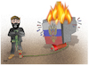 Cartoon: Moscow concert attack! (small) by Shahid Atiq tagged russia