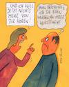 Cartoon: beschimpfung (small) by Peter Thulke tagged beschimpfen,wursttheke,verkäuferin