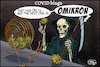 Cartoon: covid bingo (small) by jean gouders cartoons tagged covid,corona,omikron,mutations